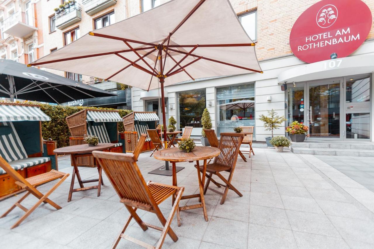 Hotel Am Rothenbaum Hamburgo Exterior foto